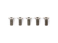 3x8mm TITANIUM COUNTERSUNK HEX HEAD SCREW (5PCS.) #53534