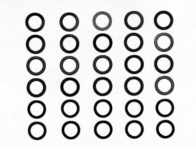 φ4mm SHIM SET (3 TYPES / 10PCS.EACH) #53587