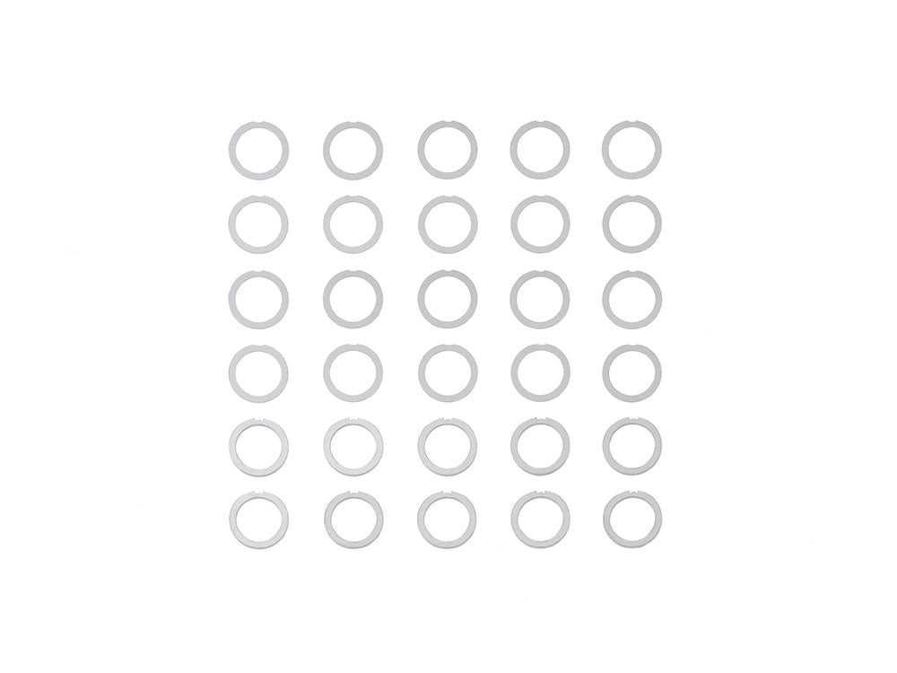 φ6mm SHIM SET (3 TYPES / 10PCS. EACH) #53726