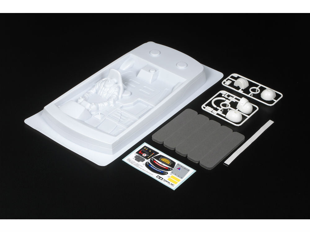 1/10 SCALE TOURING CAR COCKPIT SET (RIGHT-HAND DRIVE) #54157