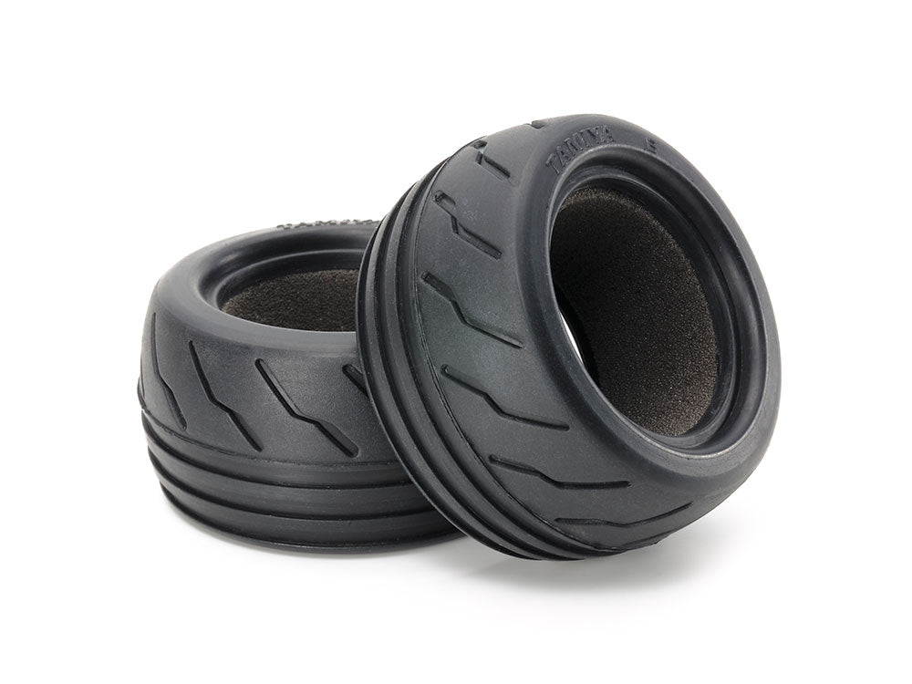 T3-01 REAR WIDE SEMI-SLICK TIRES (2PCS.) #54830