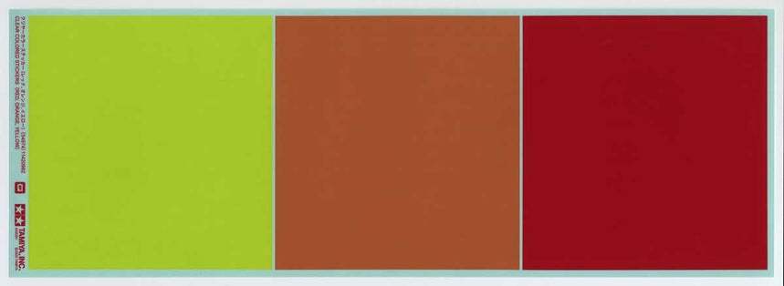 Item# 54974 Rc Clear Colored Stickers