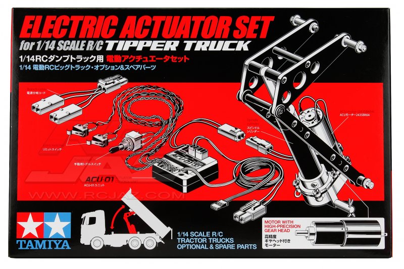 Item# 56545 Rc Electric Actuator Set 1/14 Scale Tipper Truck (56545)