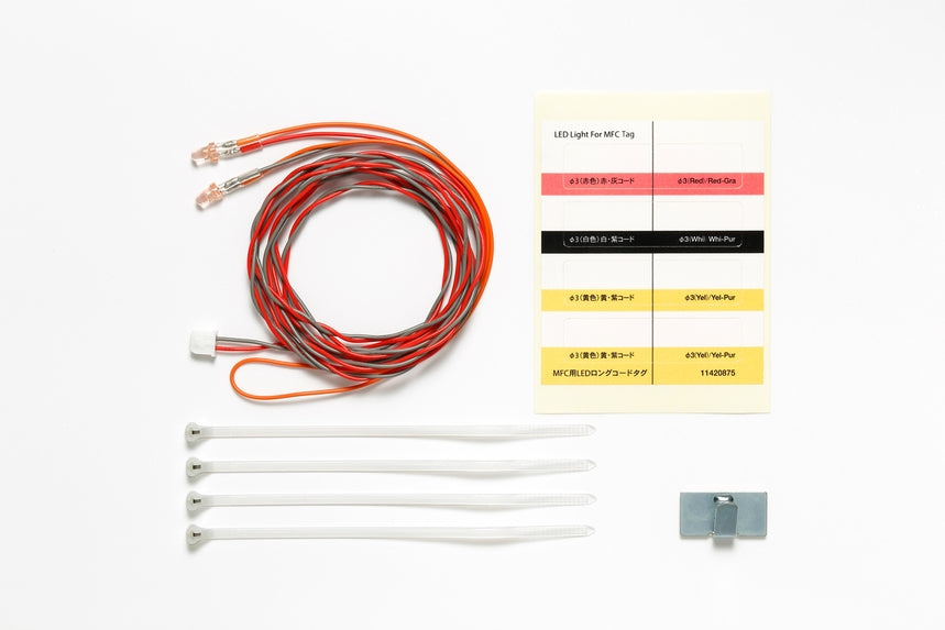 Item# 56549 Rc Led Light For Mfc Red 1100Mm 3Mm Red Cable