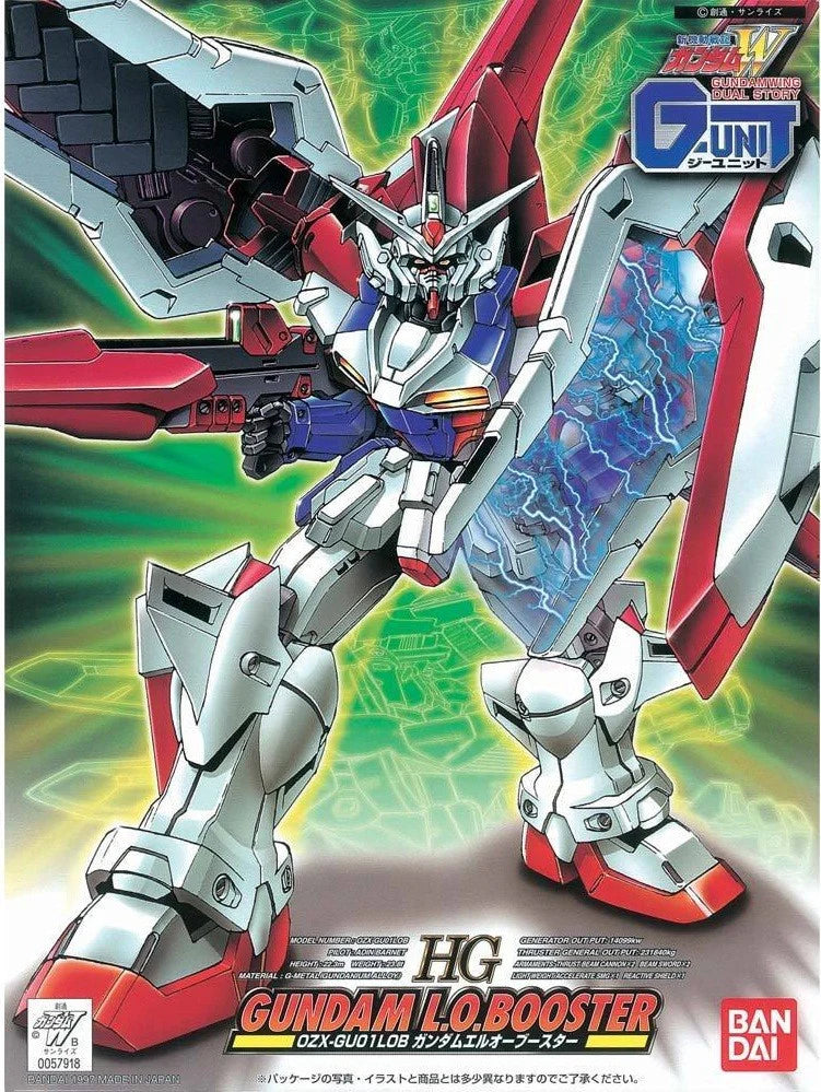 Bandai 1/144 HG OZX-GU01LOB Gundam L.O. Booster 0057918