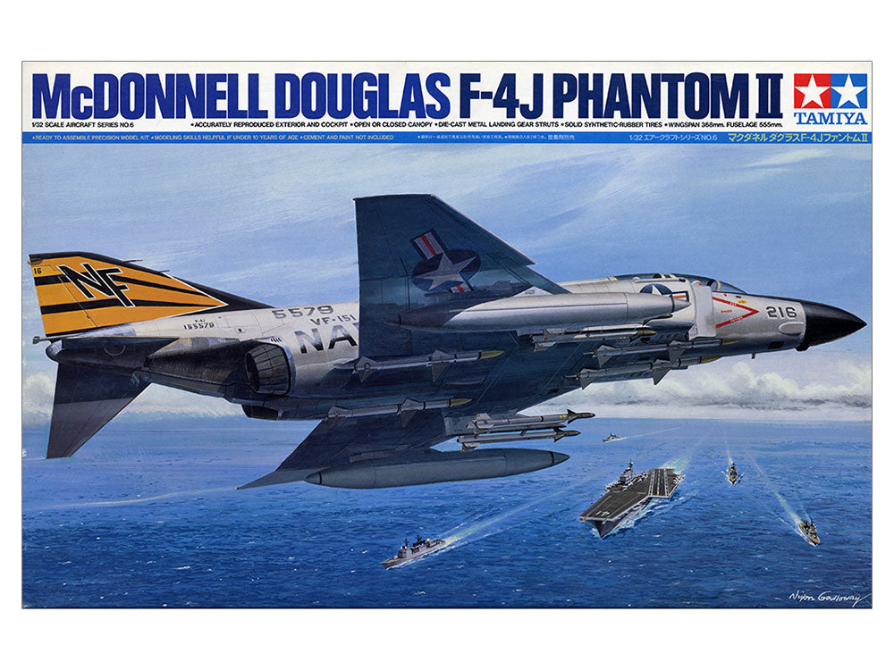 1/32 SCALE MCDONNELL DOUGLAS F-4J PHANTOM II (60306)