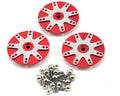 Align D6CJ Metal Servo Horn Set (3) 23T-JR/Sanwa/KO  (HSP61008T)