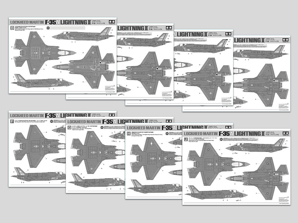 Lockheed Martin F-35A Lightning II 1/48 Aircraft Series No.124