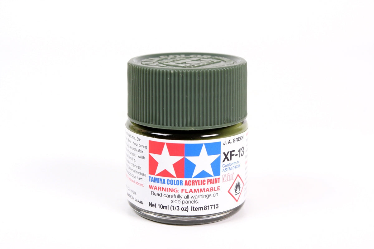Tamiya Color Acrylic Paint Mini XF-13 J.A. Green