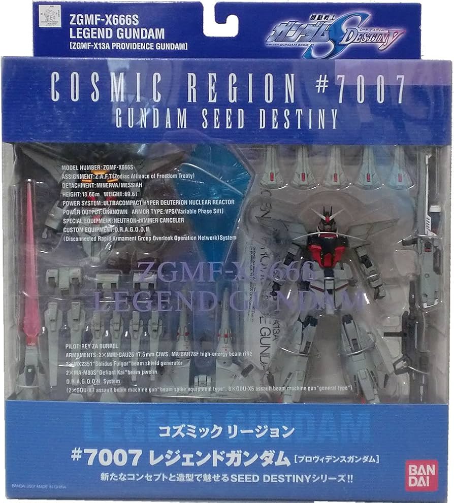 Bandai Gundam Fix Figuration #7007 Gundam Seed Destiny Legend Gundam