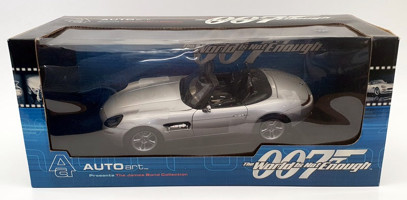 Autoart 1/18 Scale 70511 BMW Z8 Silver 007 James Bond The World Is Not Enough (70511)