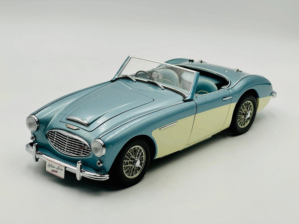 1:18 Austin Healey 3000 MKI -- Blue/White -- AUTOart Millennium 70706