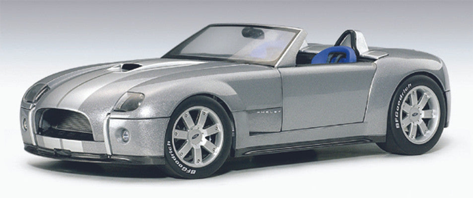AUTOart Millennium 1/18 Ford Shelby Cobra Concept Tungsten Silver Car #73031