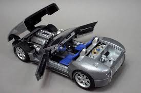 AUTOart Millennium 1/18 Ford Shelby Cobra Concept Tungsten Silver Car #73031