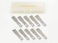 MODELER'S KNIFE PRO REPLACEMENT BLADE (CHISEL, 10PCS.) (74101)
