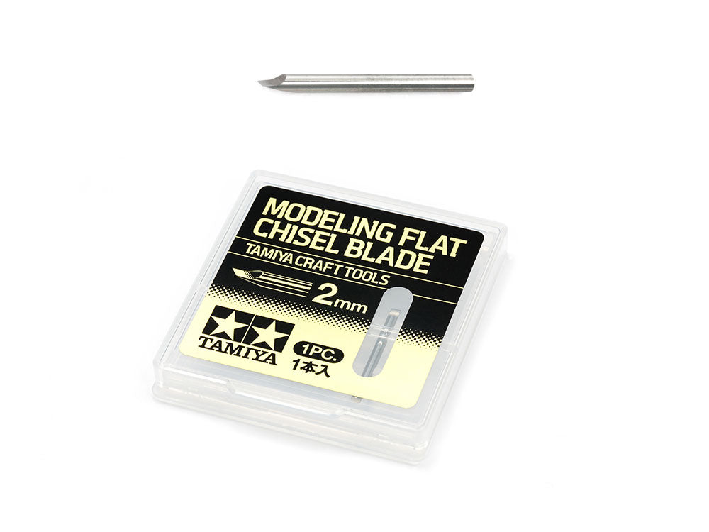 MODELING FLAT CHISEL BLADE 2mm #74143