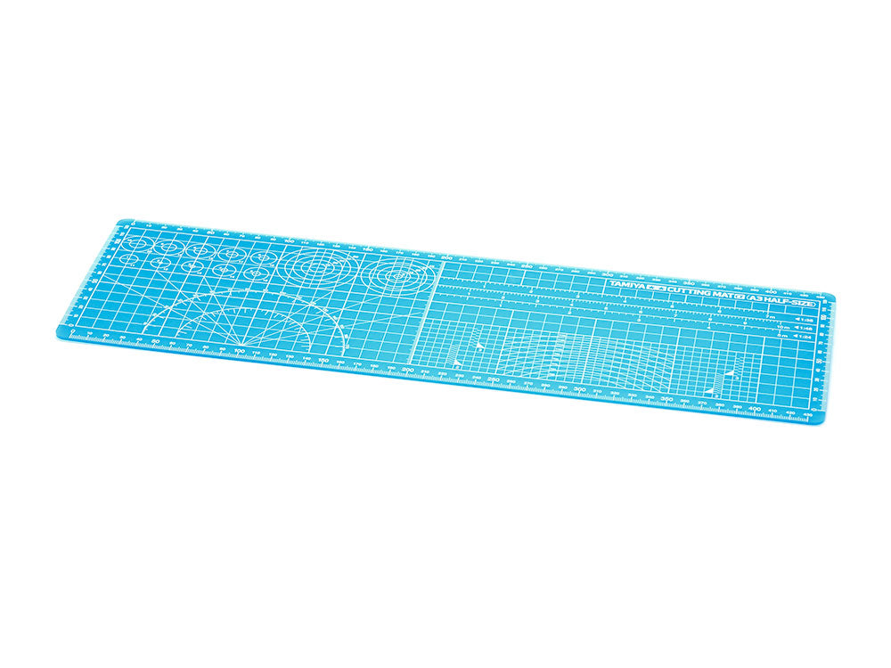 TAMIYA CUTTING MAT α (A3 HALF-SIZE/BLUE) (74144)