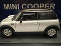AutoArt 1/18  BMW Mini Cooper Silver With Black Roof #74823S NIB