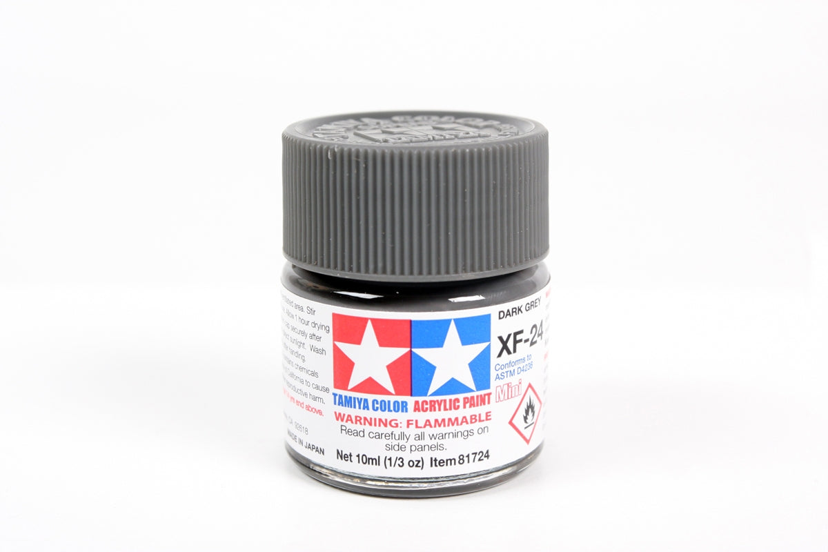Tamiya Color Acrylic Paint Mini XF-24 Dark Grey