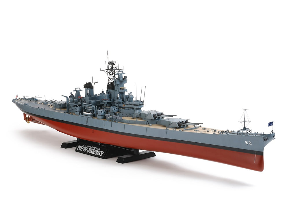 U.S. Battleship BB-62 New Jersey w/Detail Up Parts 1/350 Ship Series No.28 (78028)