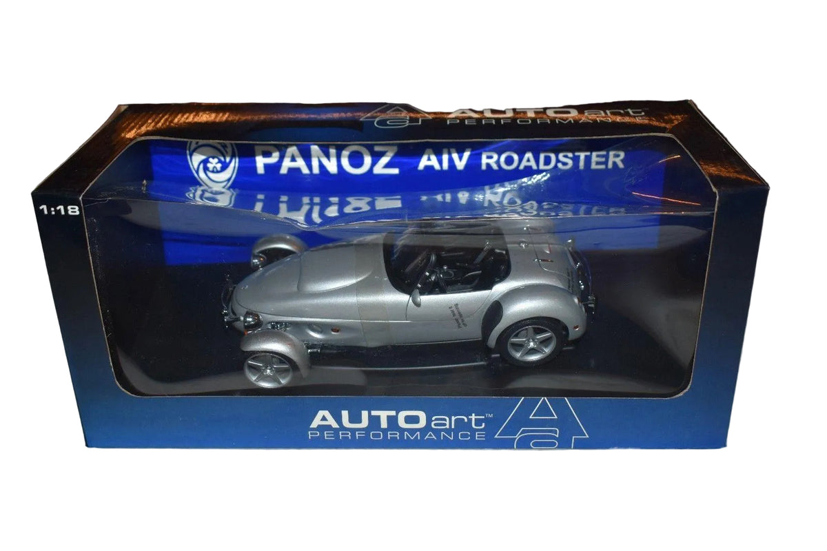 Autoart 1/18 1998 Panoz AIV Roadster   Silver  #78212