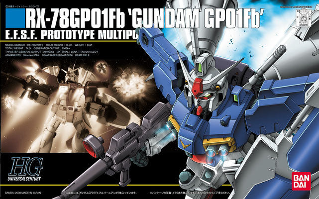 1/144 HGUC RX-78GP01Fb Gundam GP01Fb (0078213)