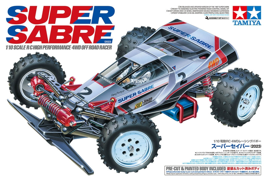 Super Sabre 1/10 Scale R/C High Performance 4WD Off-Road Racer