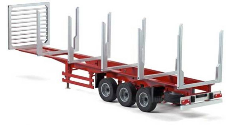Carson 907082 1:14 3-Axle Stanchion Trailer II