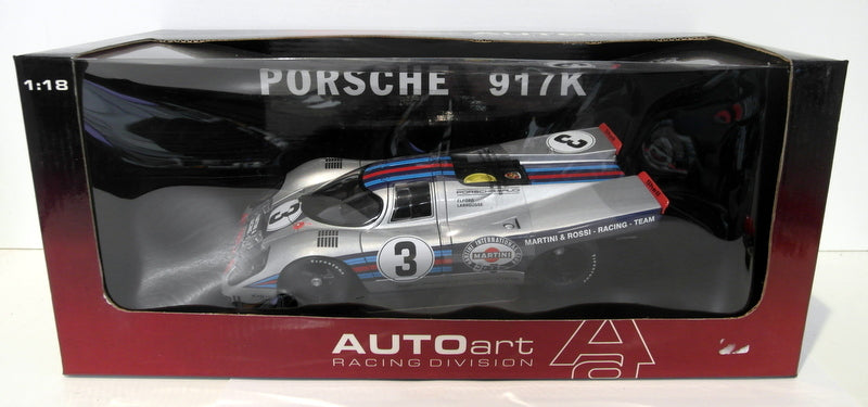 AUTOArt 1/18 1971 MARTINI PORSCHE 917K #3 ELFORD/LARROUSSE SEBRING WINNER #80034