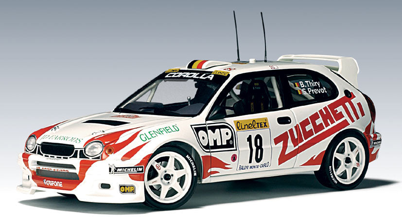 Autoart 1/18  2000 Toyota Corolla WRC - S.Prevot / B.Thiry #18 (80081)