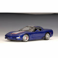 Autoart 80405  1:18 2004 CORVETTE C5 Z06 LeMANS BLUE COMMEMORATIVE