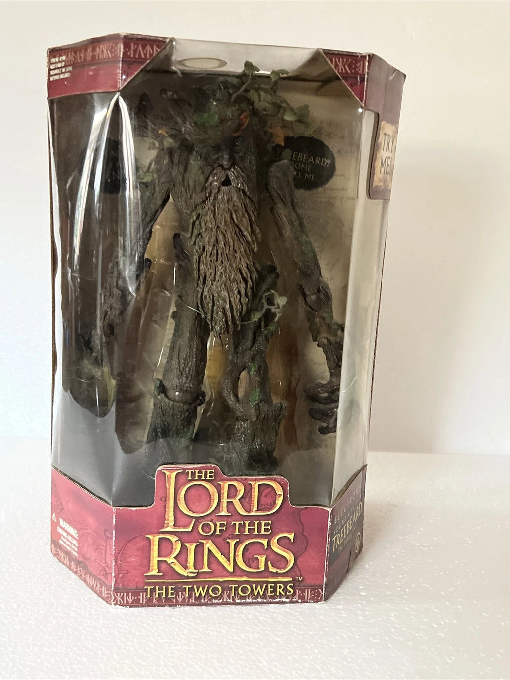 ToyBiz The Two Towers 15 inch TreeBeard The Talking Ent Figure Mint In Box (81186）