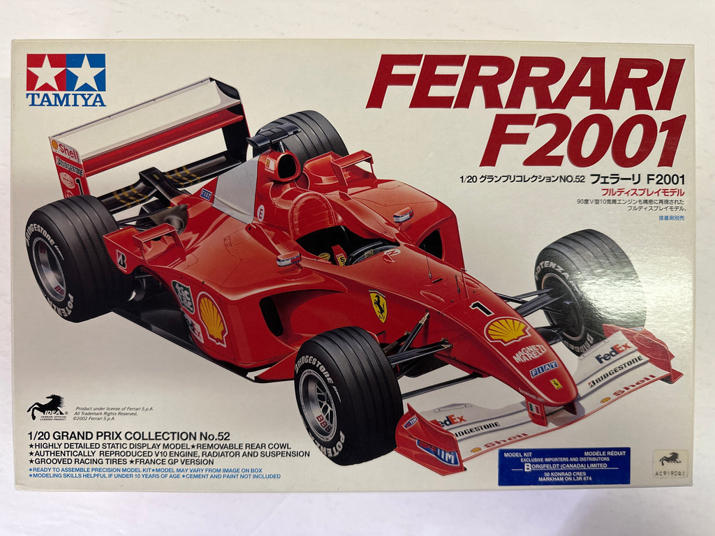 Ferrari F2001 1/20 Grand Prix Collection No.52