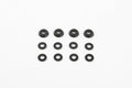 Item# 84018 Rc Carbon D Stay Settin Spacer (Black) #84018