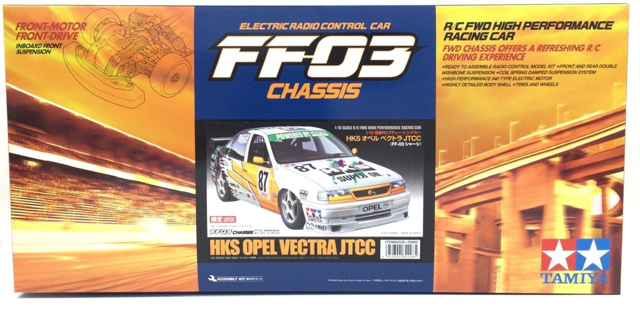 Item# 84228 RC HKS Opel Vectra JTCC FF-03