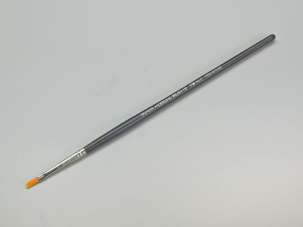 TAMIYA MODELING BRUSH HIGH FINISH FLAT BRUSH NO.0 (87046)