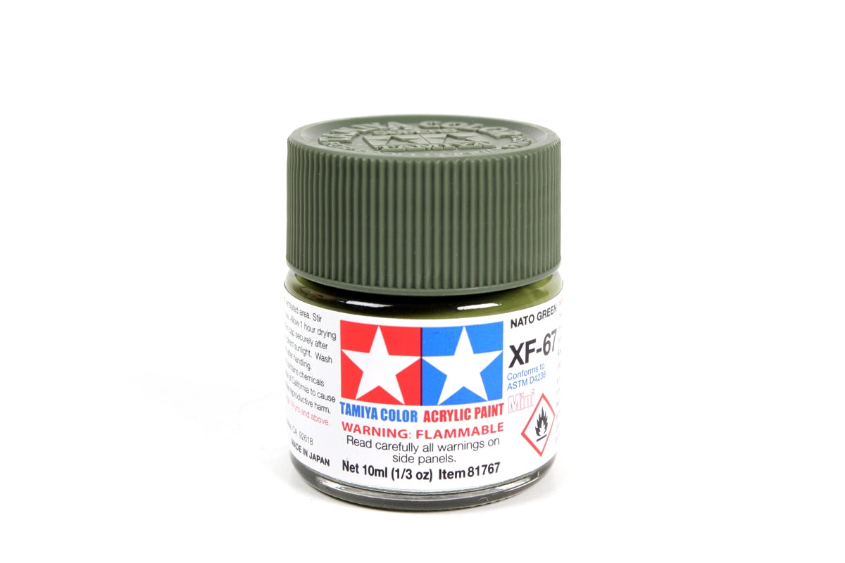 Tamiya Color Acrylic Paint Mini XF-67 NATO Green