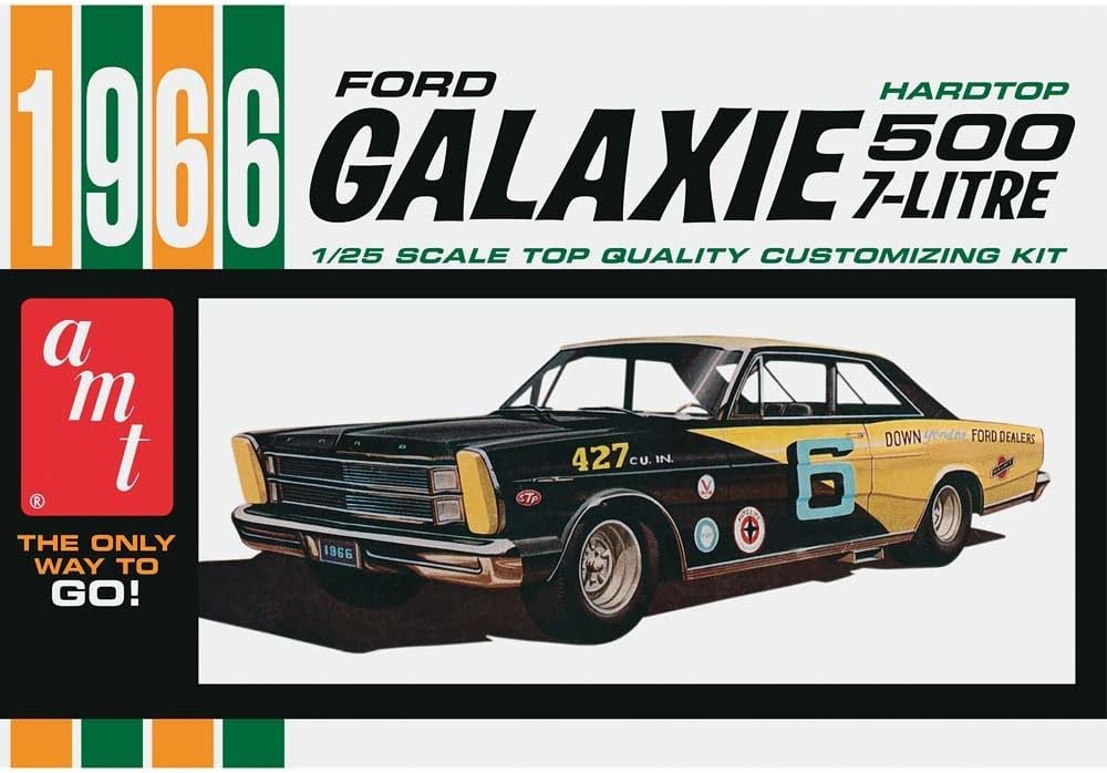 1966 FORD GALAXIE supper stocker 500 7 liter 427 hardtop (AMT904)