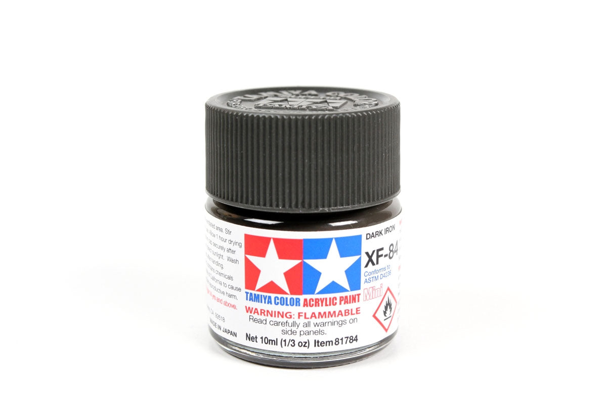 Tamiya Color Acrylic Paint Mini XF-84 Dark Iron