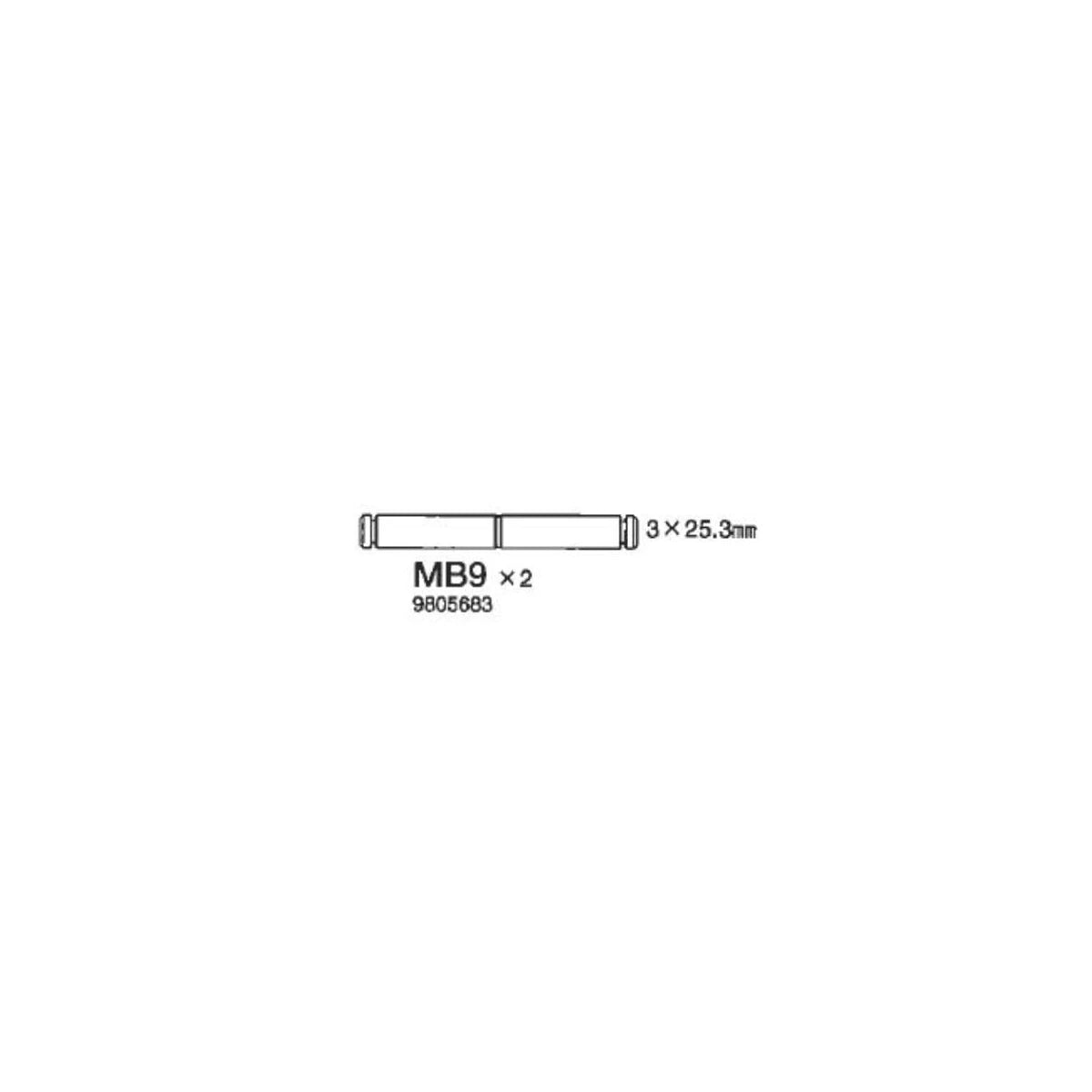 Item# 9805683 Rc 3X25.3Mm Shaft: 58261