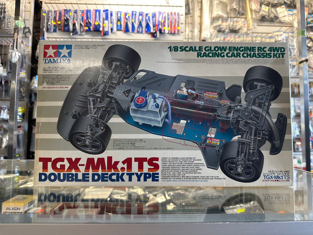 TGX-Mk.1TS 1/8 Scale Glow-Engine RC 4WD Racing Car Chassis Kit