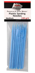 Alpha Abrasives Sanding Needles 240 Grit Medium ALP 402
