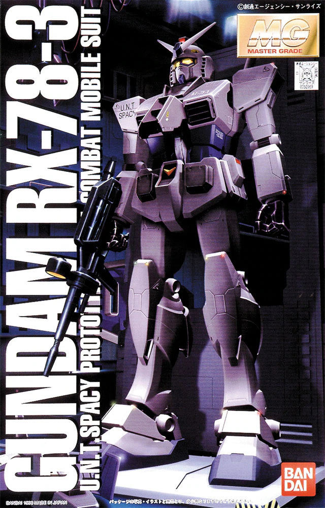 MG  Gundam RX-78-3 U.N.T. Spacy Prototype Close-Combat Mobile Suit (0052969)