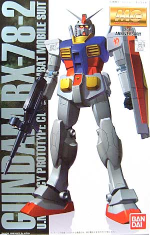 (MG) Gundam RX-78-2 20th Anniversary Coating Version (0061680)