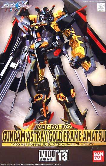 1/100 MBF-P01-Re2 Gundam Astray (Gold) Frame Amatsu (0145071)