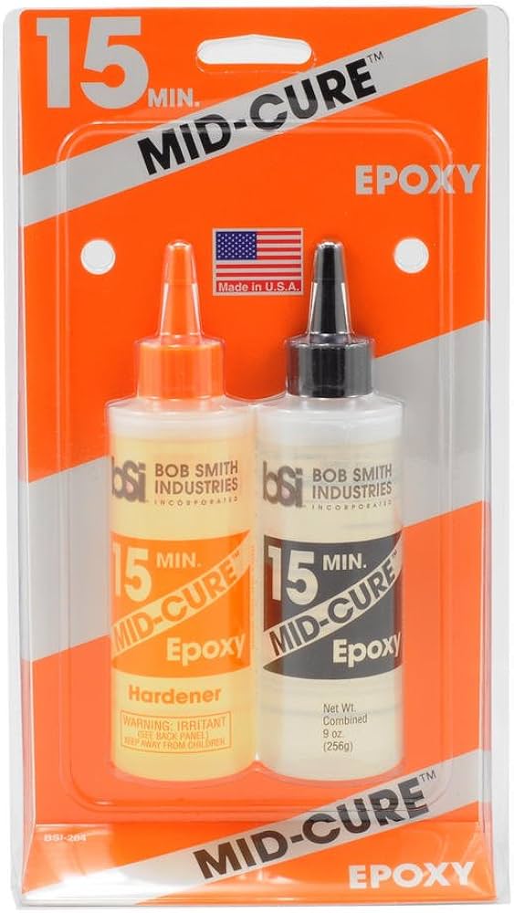 BSI Mid-Cure 15-Minute 2-Part Epoxy 9oz (BSI204)