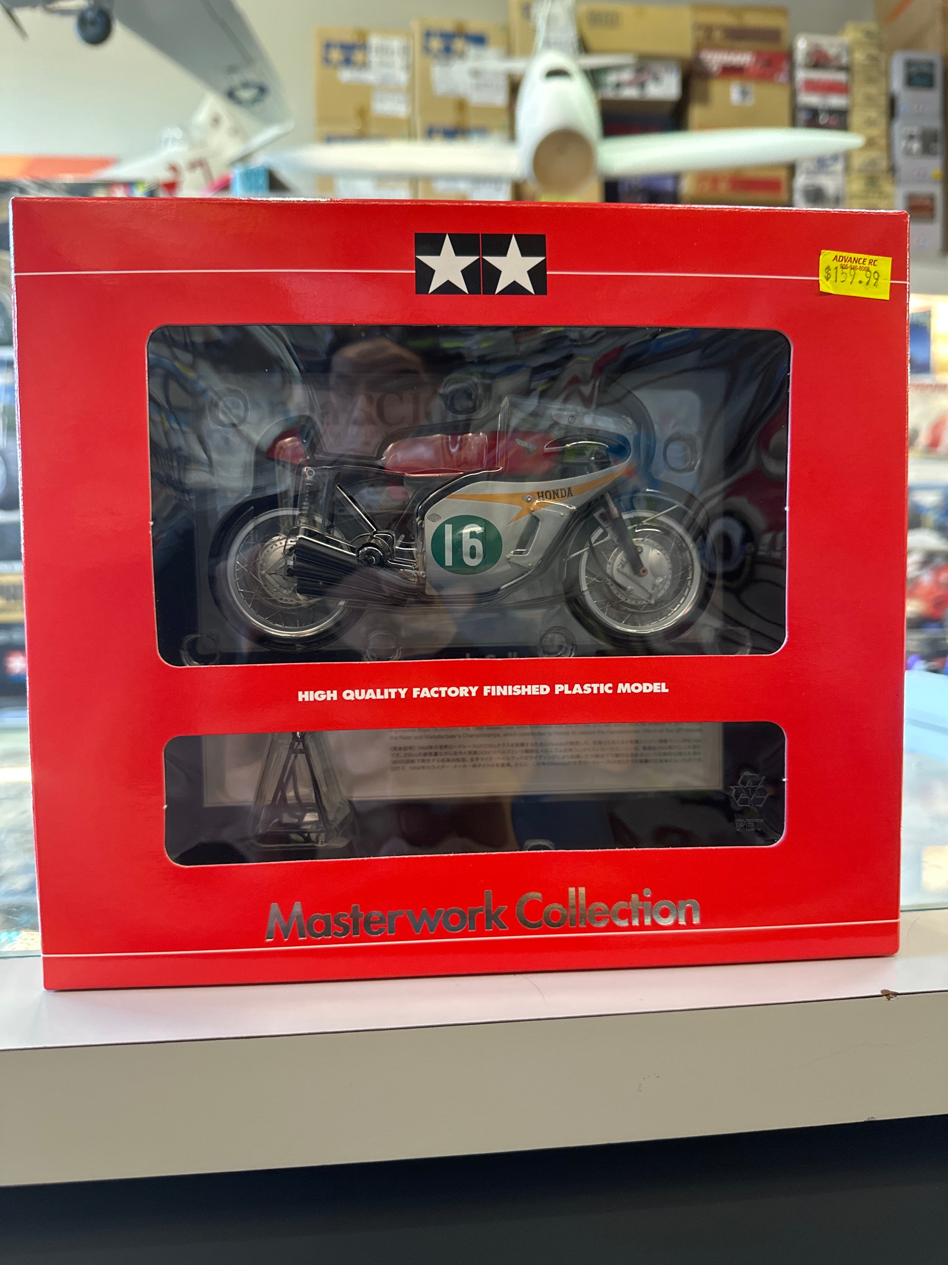 Honda RC166 GP Racer '66 No.16 Masterwork Collection Finished Model (21087)