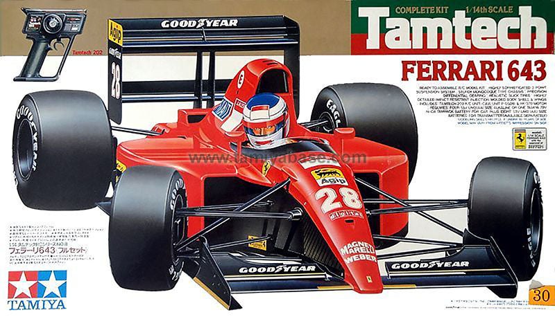 1/14 scale Tamtech Ferrari 643