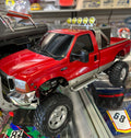 Ford F350 High-Lift 1/10 Scale FWD R/C Off-Road Pick-Up Truck (Red) Pre- Owned,  No Box! (23643)