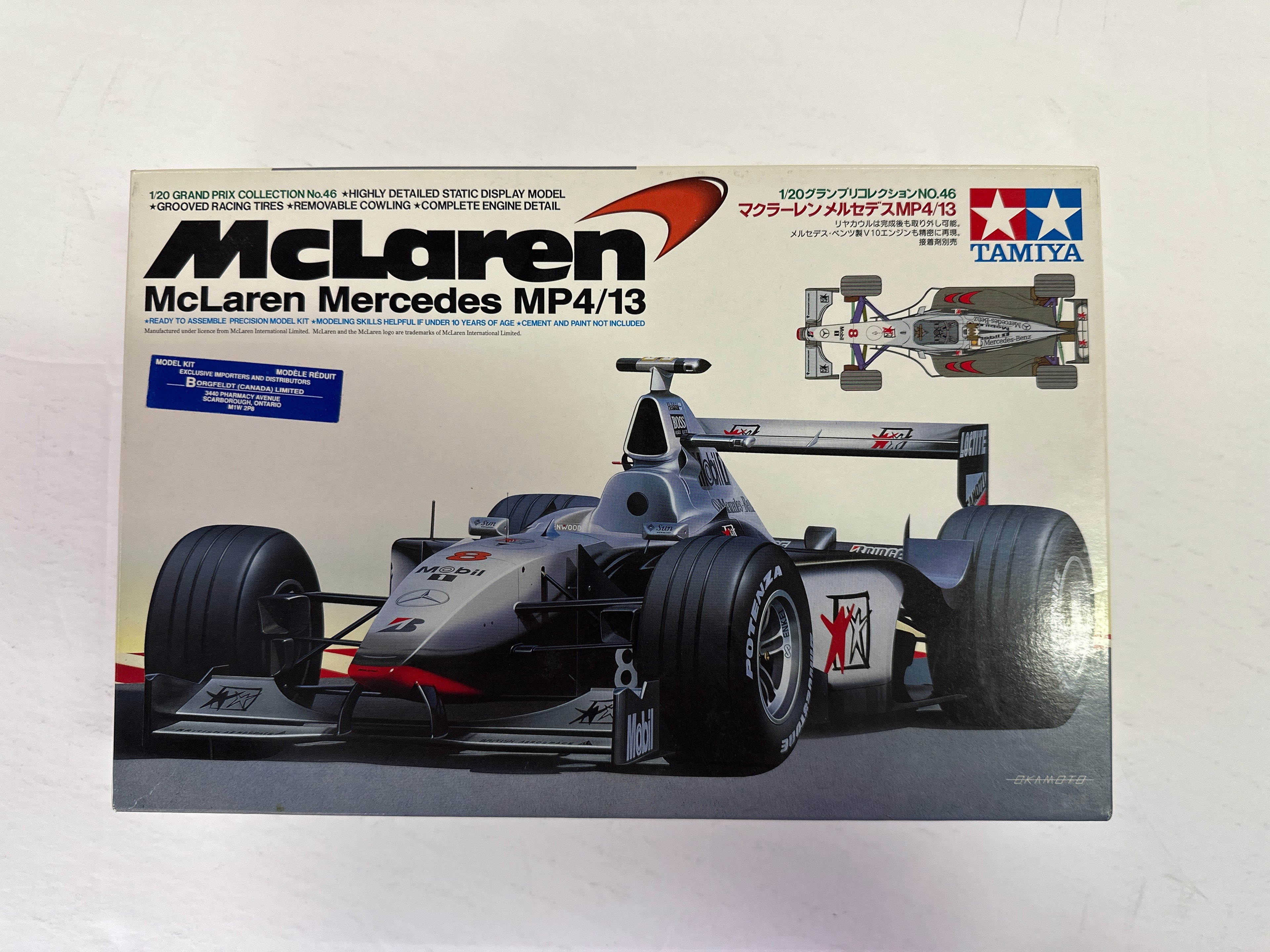 McLaren Mercedes MP4/13 1/20 Grand Prix Collection No.46